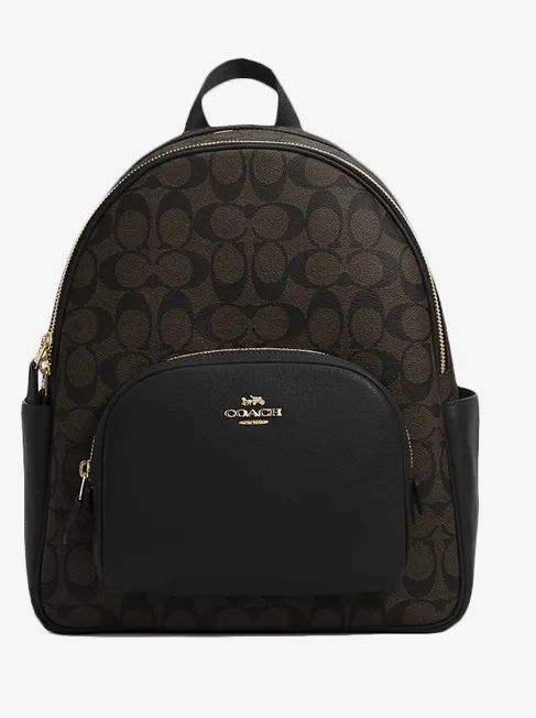 

Рюкзак женский Coach Court Backpack_CH0051 черный, Бежевый;черный, Court Backpack_CH0051