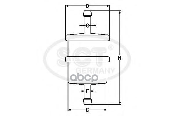 

Топливный Фильтр St487 Ford Fusion. Fiesta V. Mazda 2 03- SCT арт. ST487