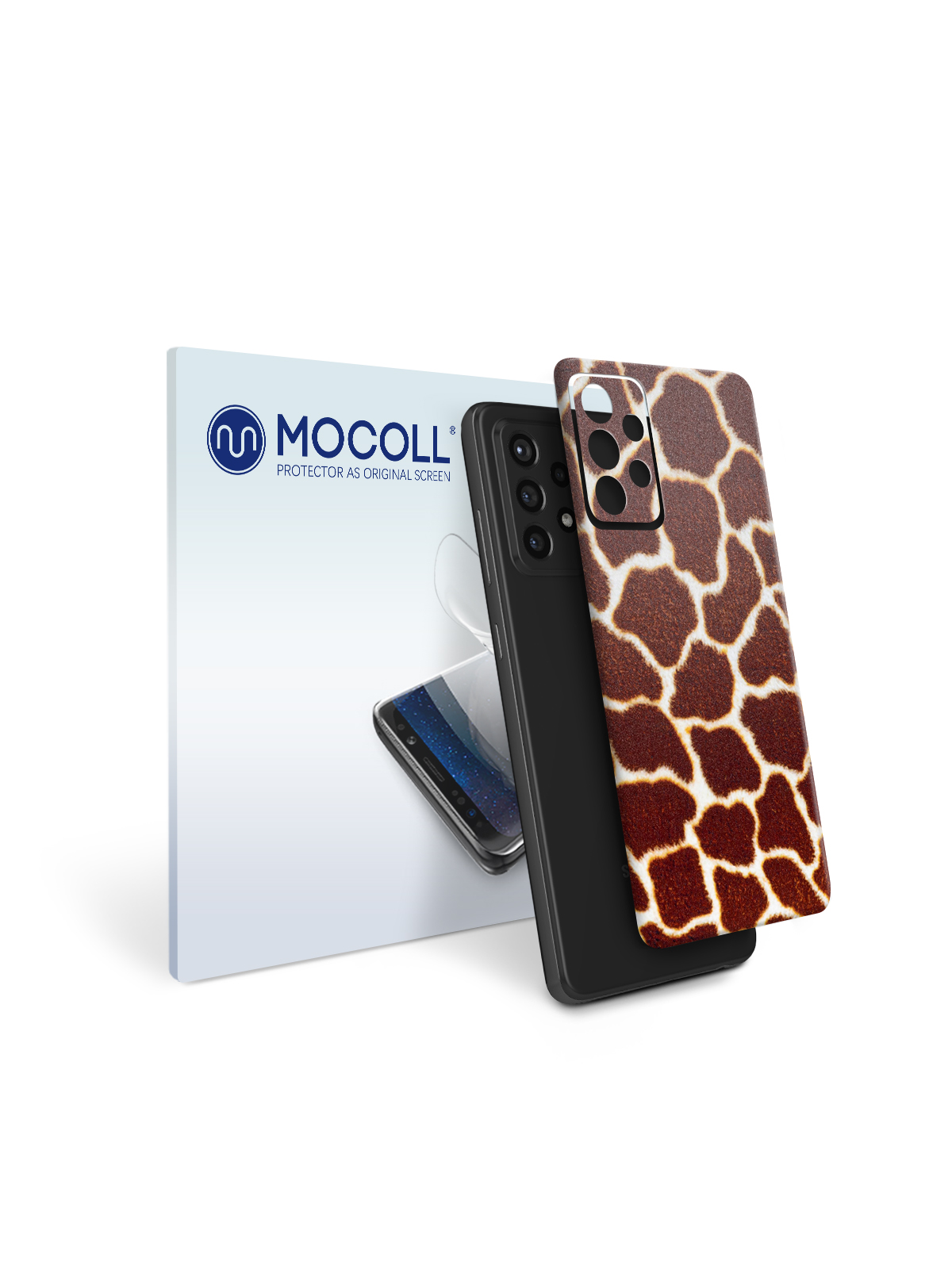 

Пленка защитная MOCOLL для задней панели Samsung Galaxy A52 5G Жираф
