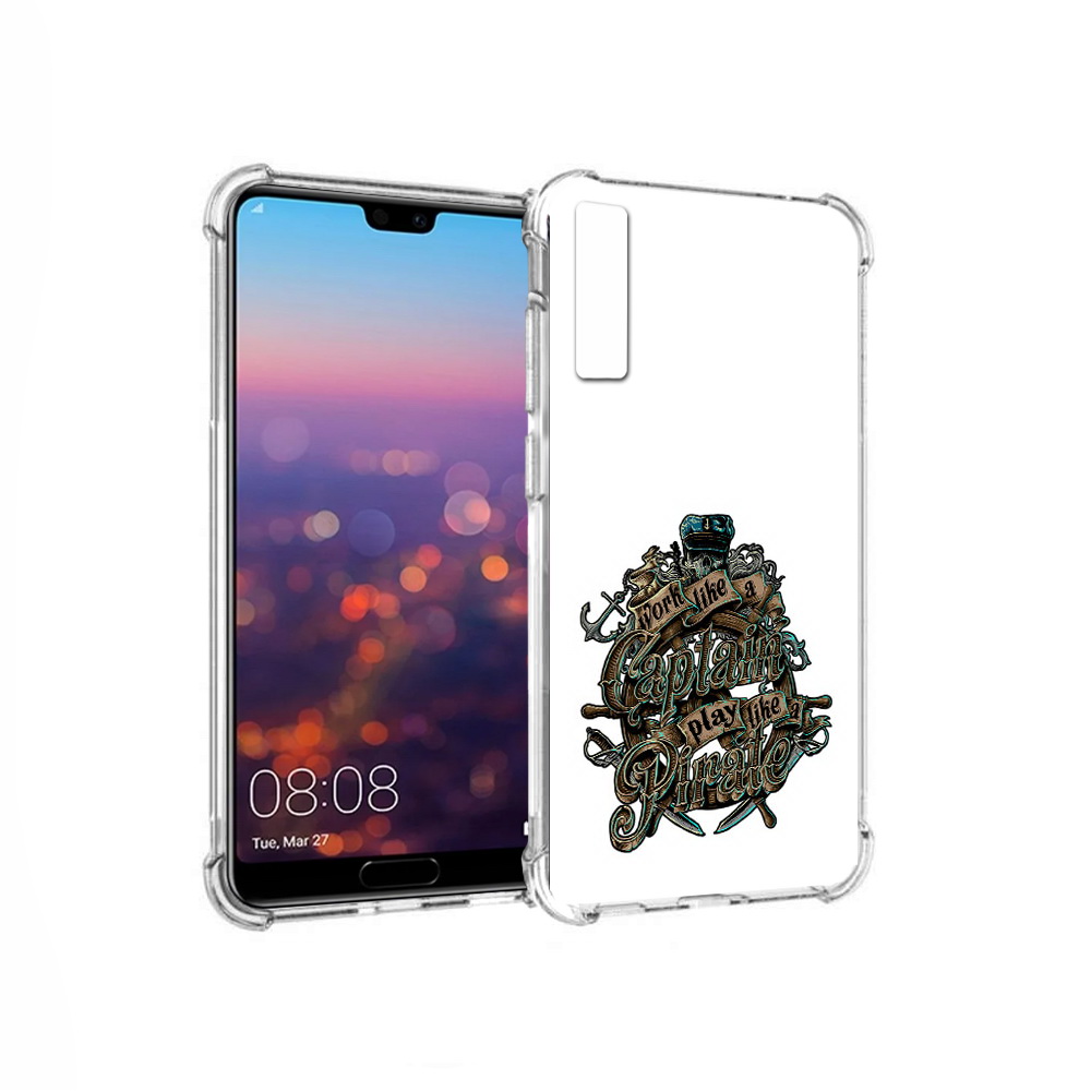 Чехол MyPads Tocco для Huawei P20 Pro капитан пиратов (PT108144.28.385)