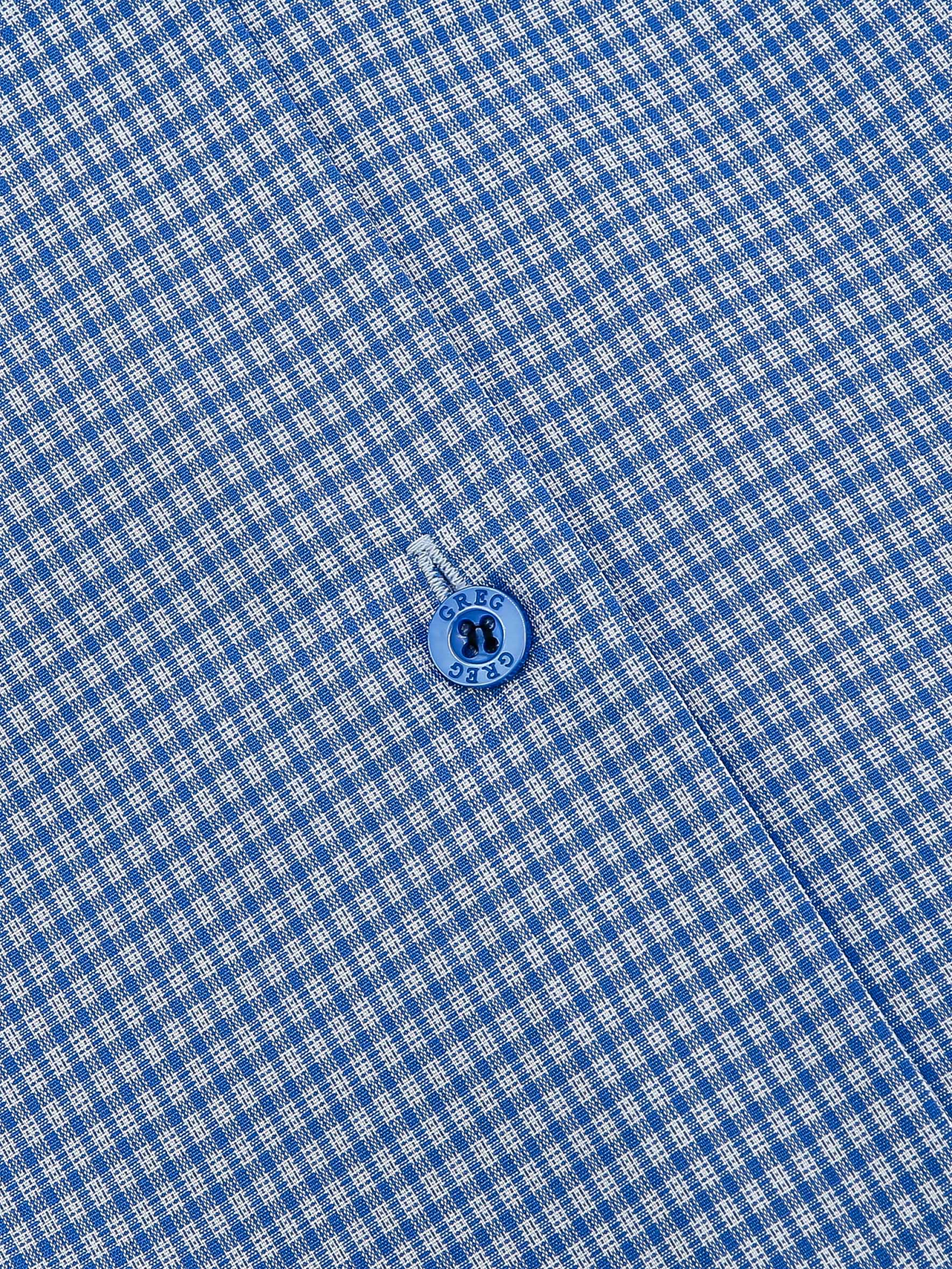 

Рубашка мужская Greg 00-00005496 голубая 48, Голубой, 00-00005496
