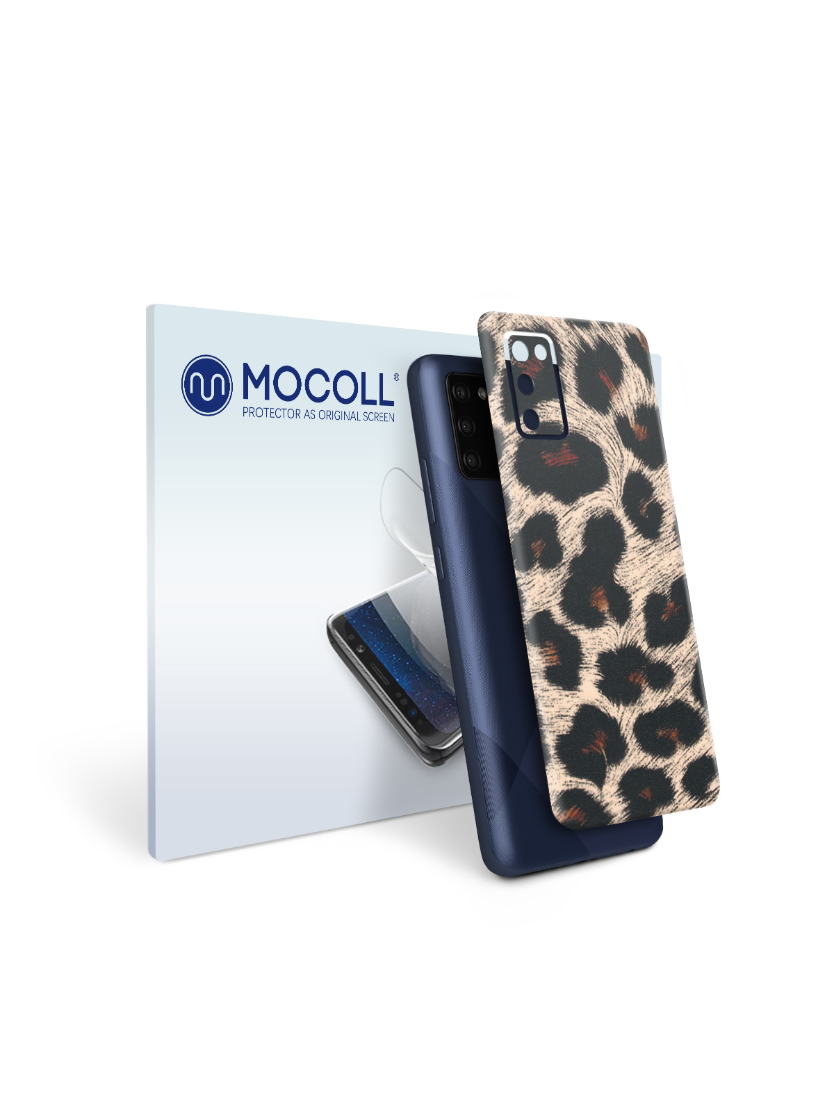 

Пленка защитная MOCOLL для задней панели Samsung Galaxy A02S Гепард