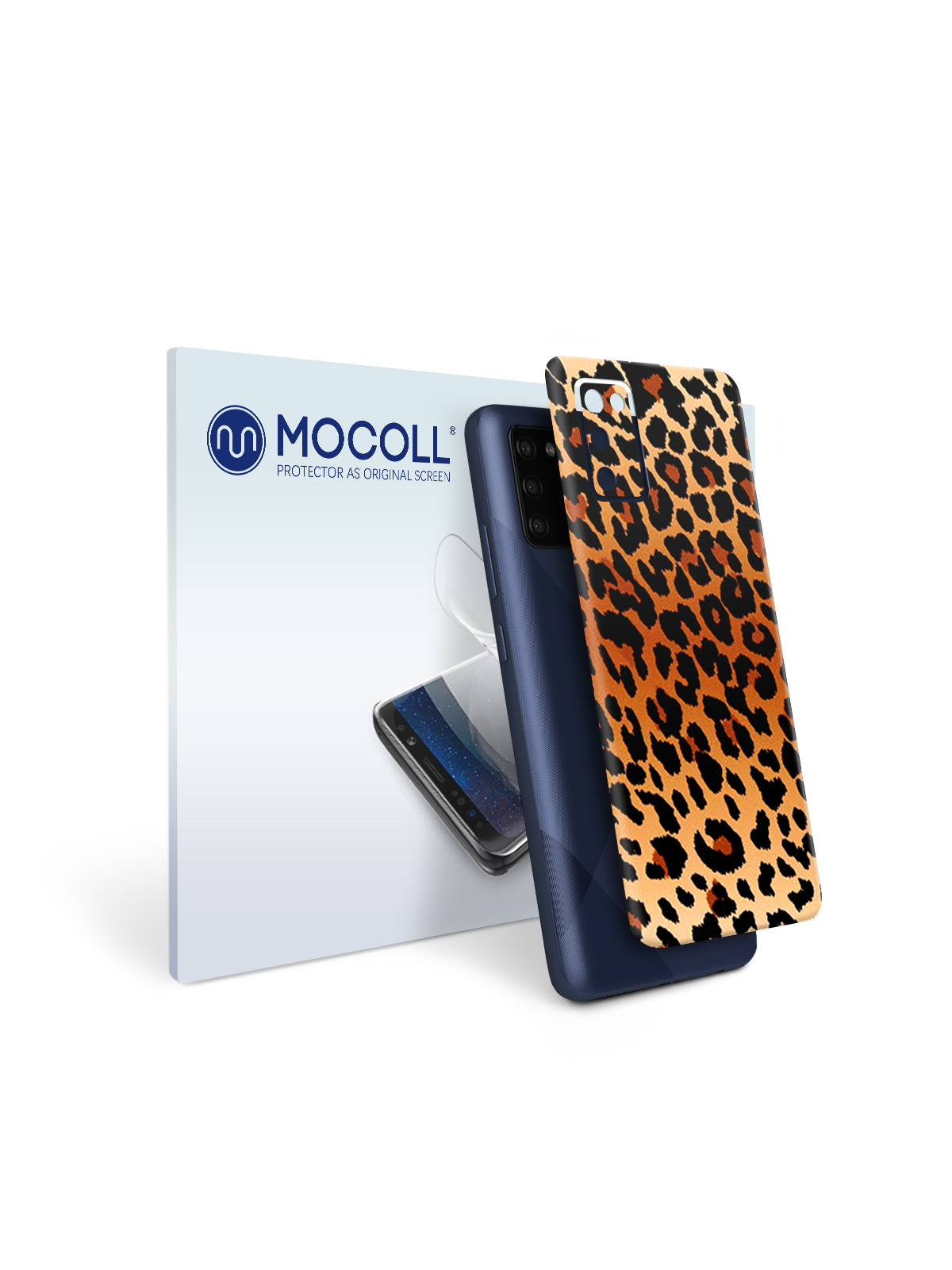 

Пленка защитная MOCOLL для задней панели Samsung Galaxy A02S Леопард