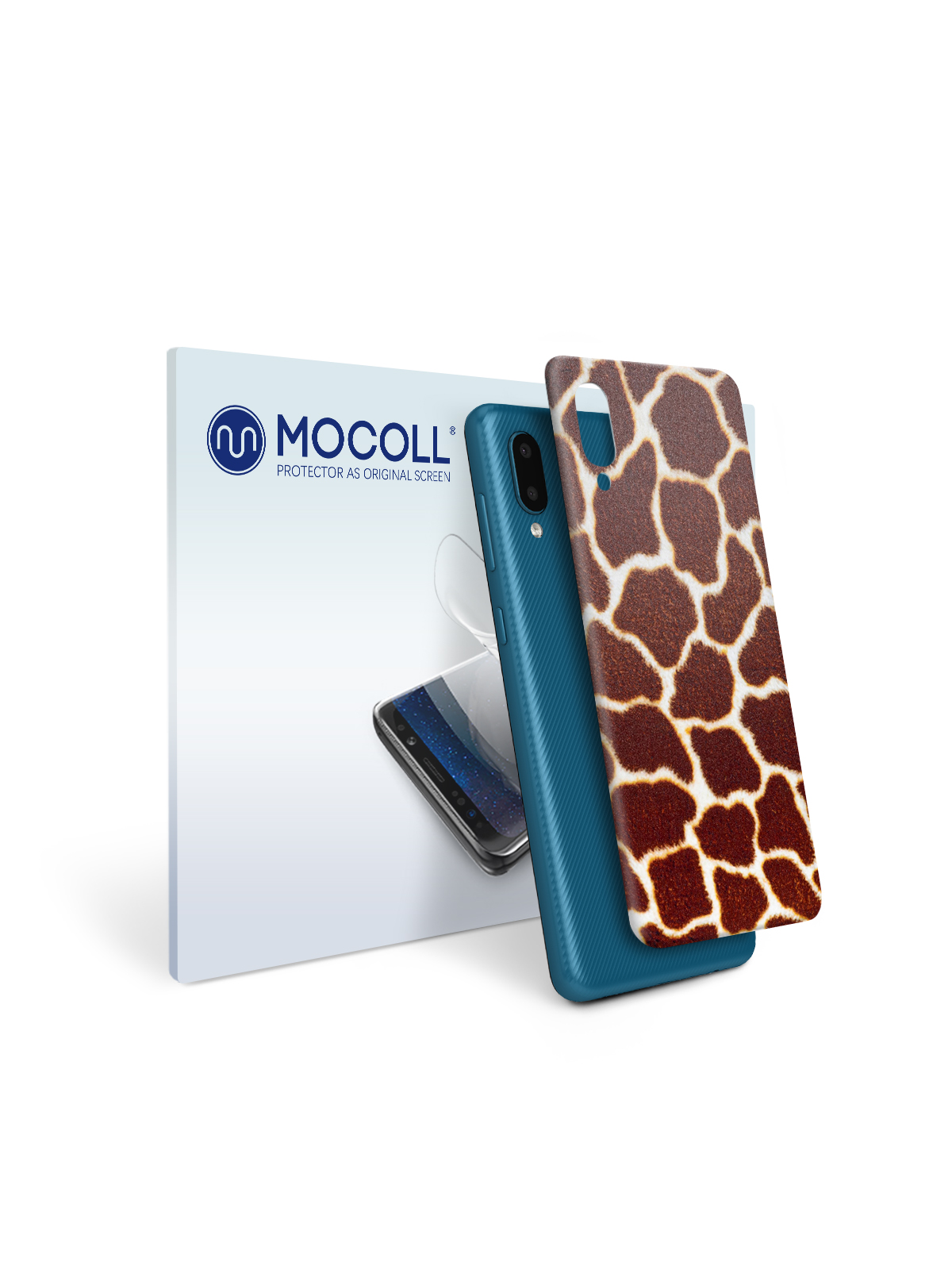 

Пленка защитная MOCOLL для задней панели Samsung Galaxy A02 Жираф