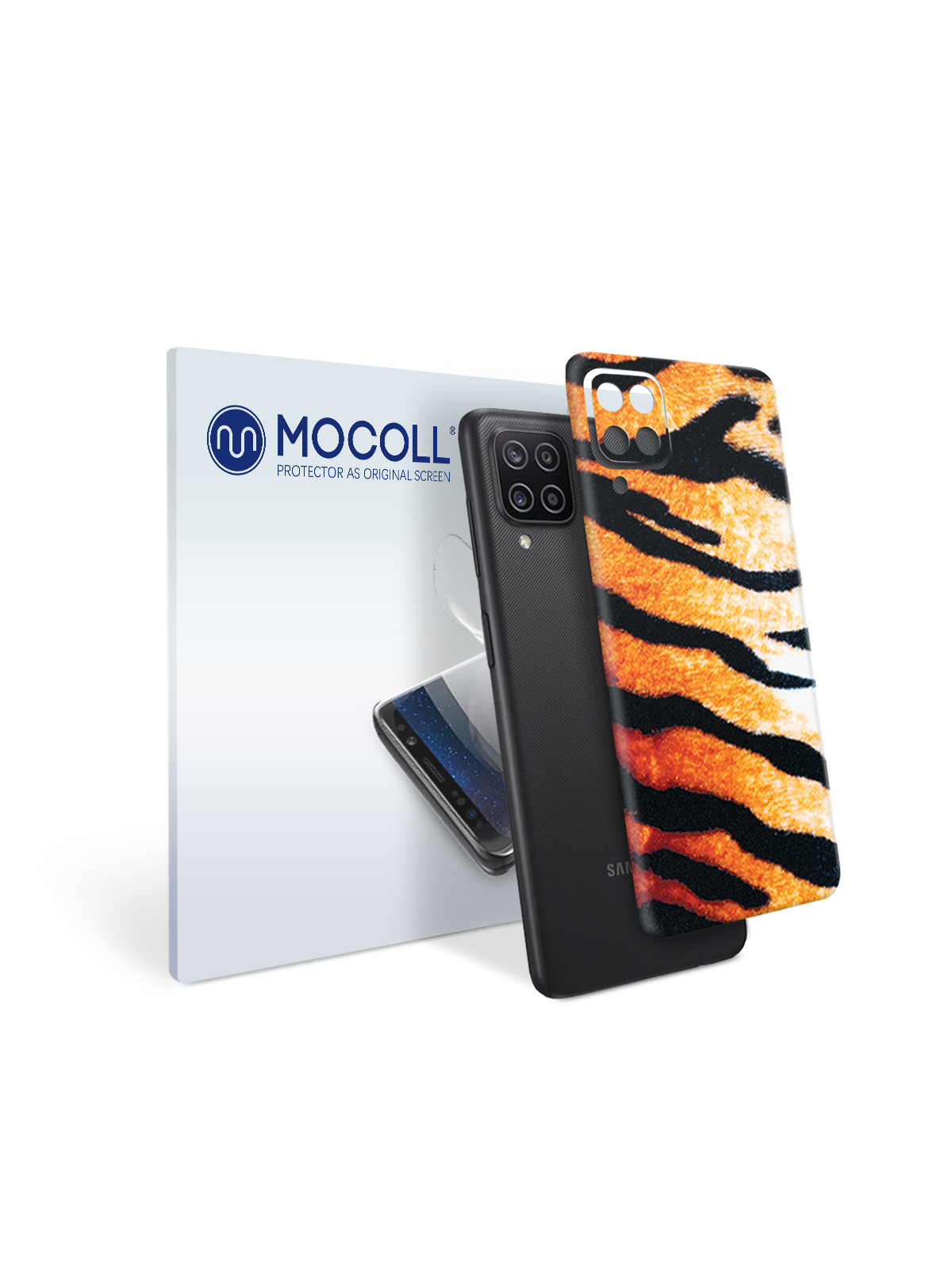 

Пленка защитная MOCOLL для задней панели Samsung Galaxy A12 Амурский тигр