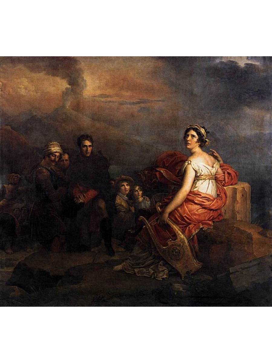 

Постер DRABS A2 Жерар Франсуа Паскаль Симон Corinne at Cape Miseno