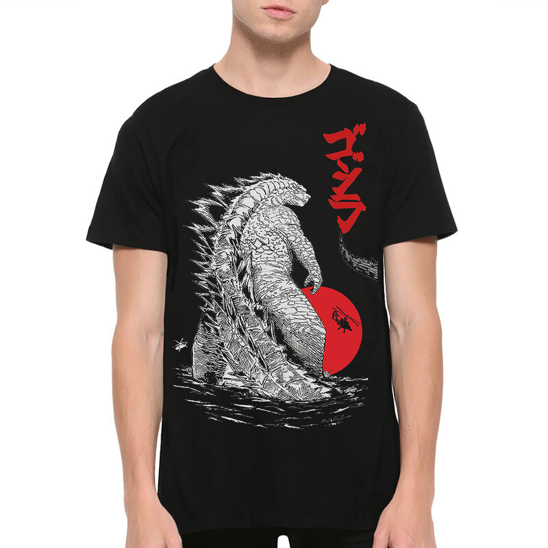 

Футболка мужская Dream Shirts Годзилла 555827222 черная M, Черный, Годзилла 555827222