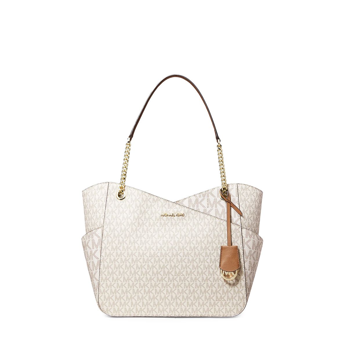 

Сумка женская Michael Kors Jet Set Travel бежевая, Белый, Jet Set Travel