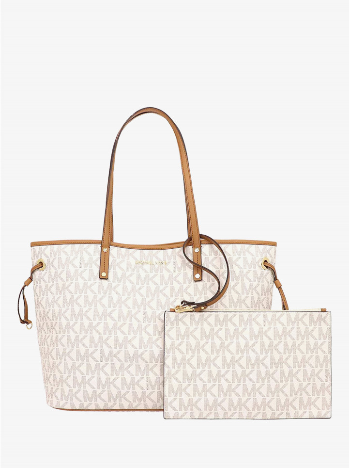 Сумка женская Michael Kors Voyager бежевая 30000₽