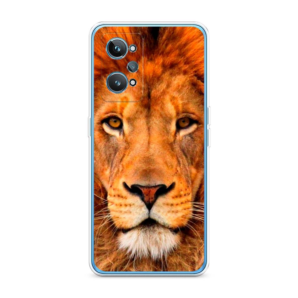 

Чехол на Realme GT 2 "Благородный лев", Оранжевый, 258550-1