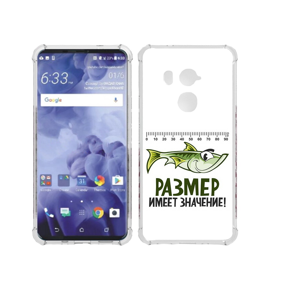 

Чехол MyPads Tocco для HTC U11 Plus размер не имеет значения, Прозрачный, Tocco