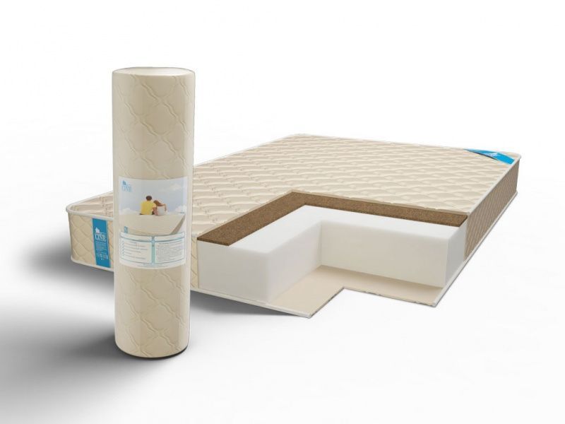 фото Матрас беспружинный comfort line cocos eco roll + 200х195, в рулоне