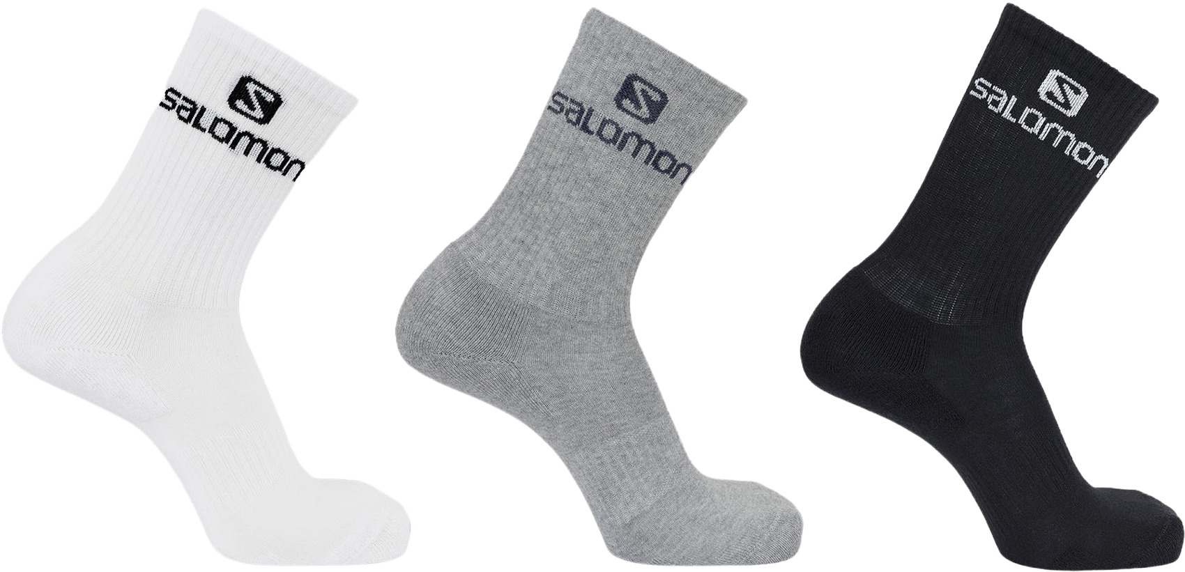 Комплект носков Salomon Socks Everyday Crew 3-Pack 29-30 серый