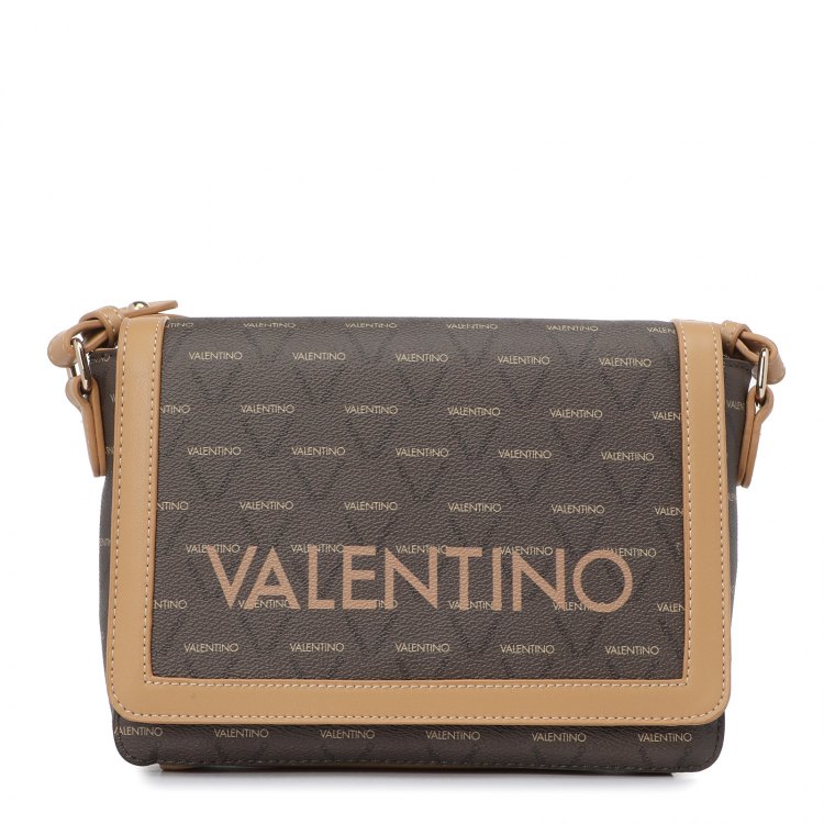 

Сумка кросс-боди женская Valentino Di Mario VBS3KG19 коричнево-бежевая, VBS3KG19