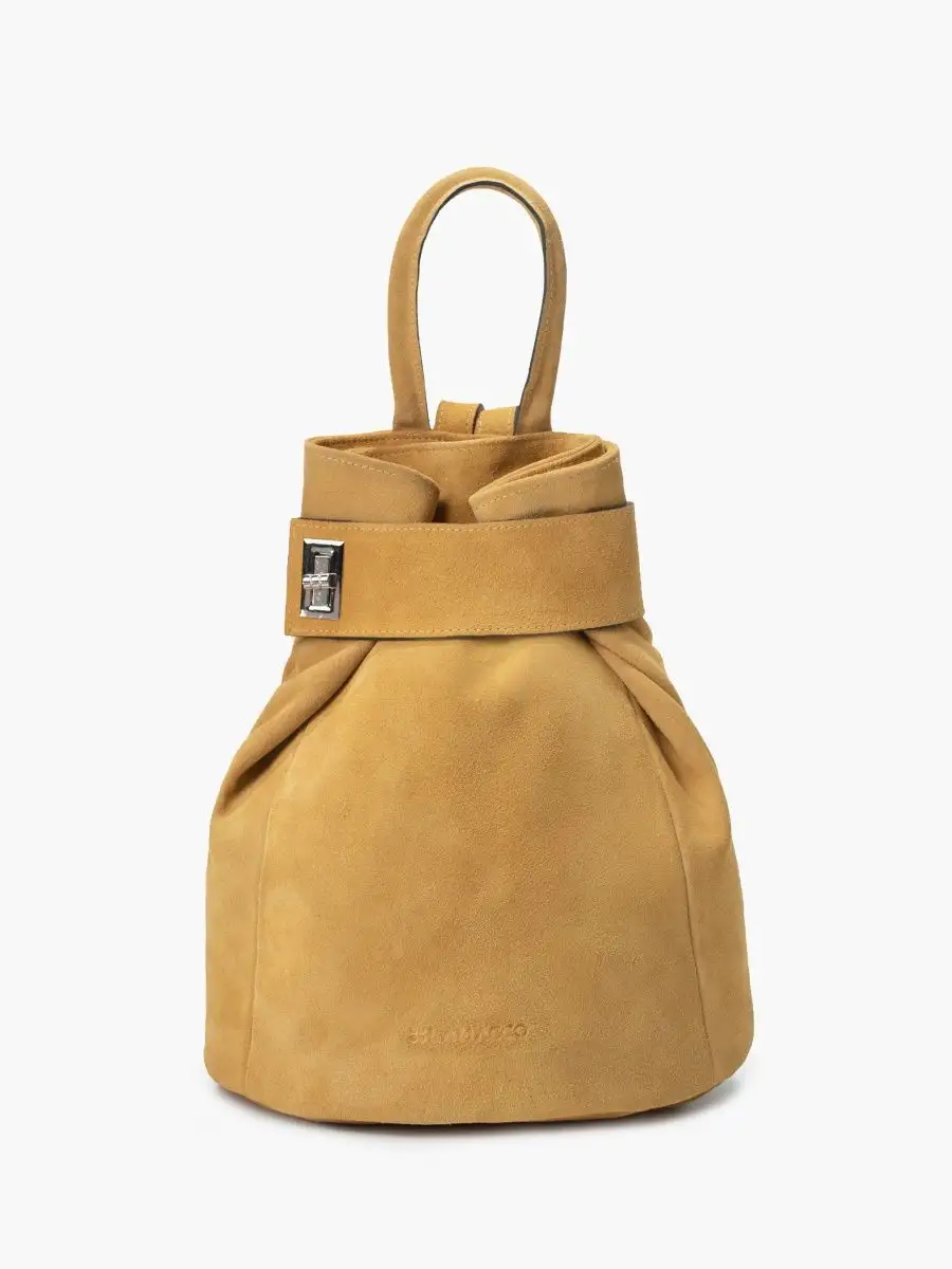 

Сумка-рюкзак женская Lamacco 9823L желтая, 34х14х34 см, Желтый, 9823L