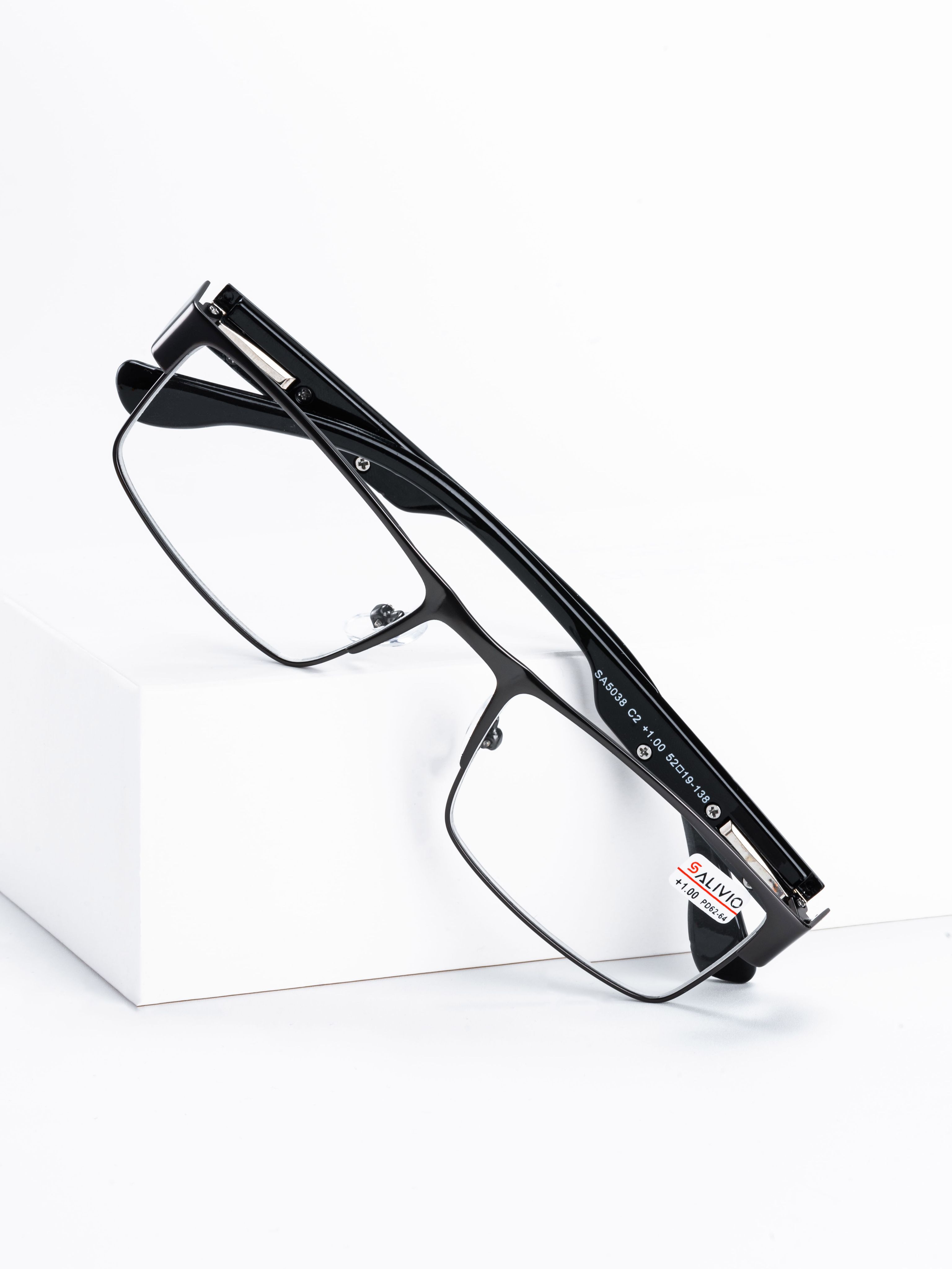 

Корригирующие очки SALIVIO -3,75 мужские РЦ 58-60 5038-3 серый