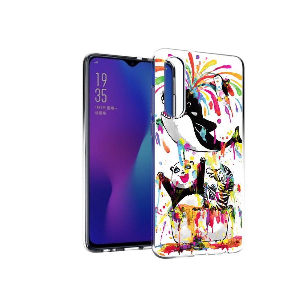 

Чехол MyPads Tocco для Huawei P30 Хиппи кит, Прозрачный, Tocco
