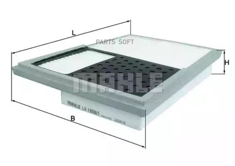 

KNECHT LX18501 Фильтр воздушный