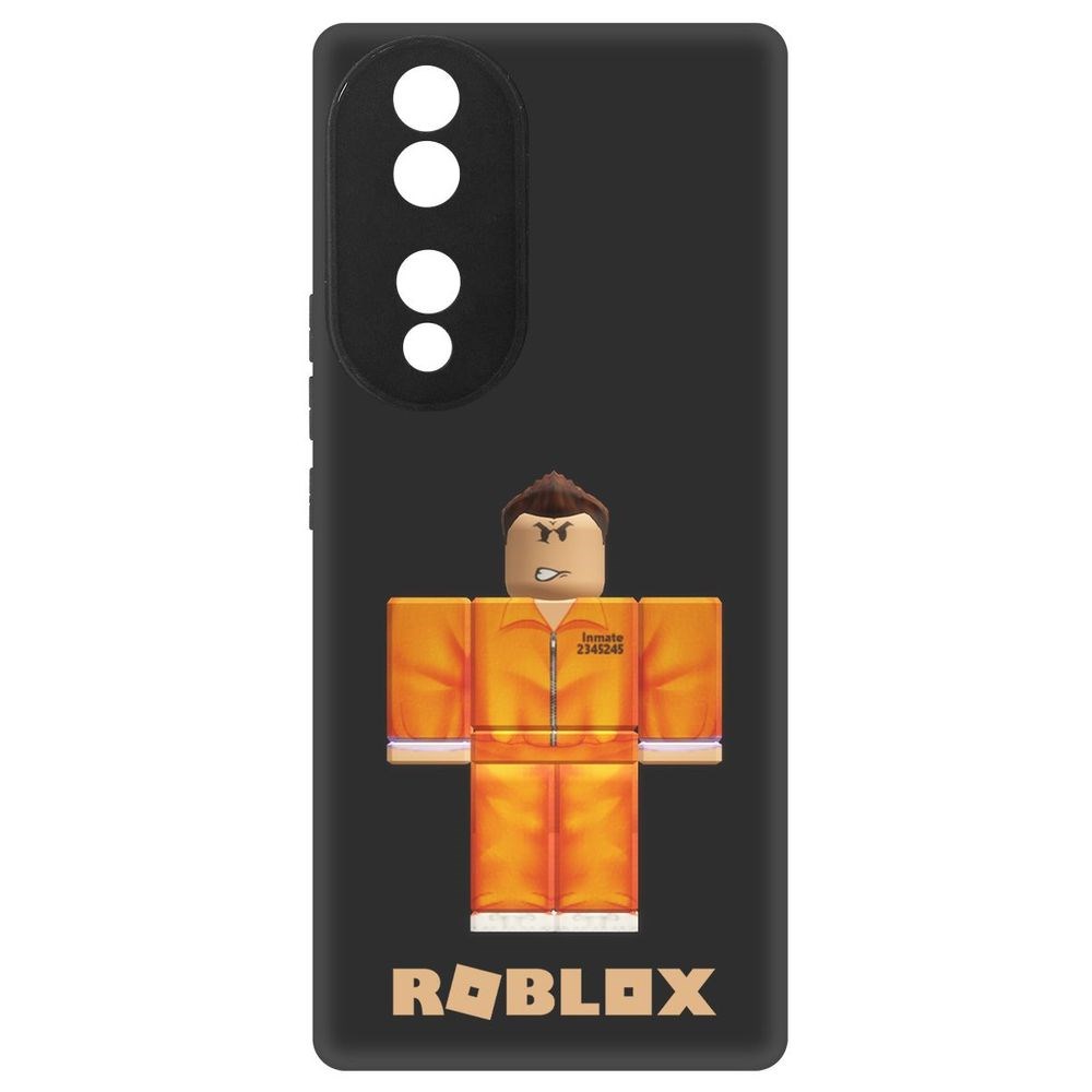 

Чехол-накладка Софт Roblox-Заключенный для Honor 70, Черный
