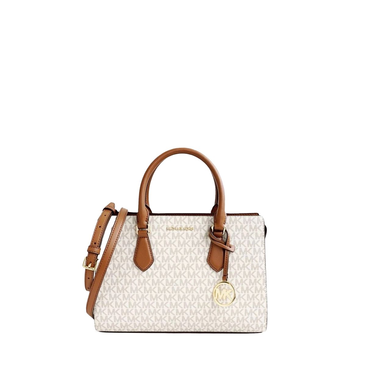 

Сумка женская Michael Kors Sheila бежевая, Белый, Sheila