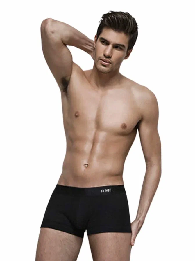 

Трусы мужские PUMP PU003 черные L, Черный, PU003