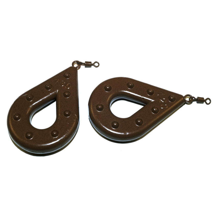 

Грузила Cargo D2159-10 140 гр. 10 шт. капля, свинец, Коричневый