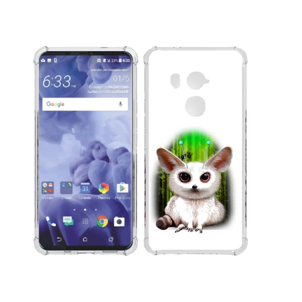 

Чехол MyPads Tocco для HTC U11 Plus пушистое животное, Прозрачный, Tocco