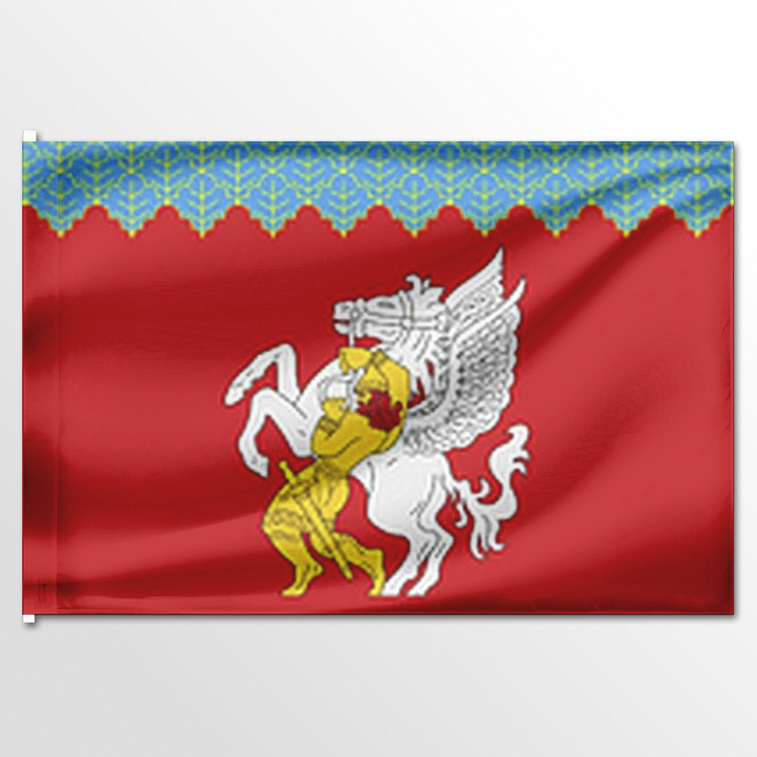 

Флаг ЦТП ФЕНИКС Красночетайского сельского поселения 135x90 см, 7728-135x90