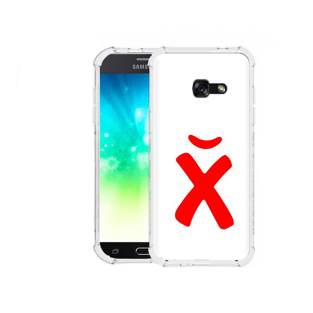 

Чехол MyPads Tocco для Samsung Galaxy A3 (2016) абстракция буква х, Прозрачный, Tocco