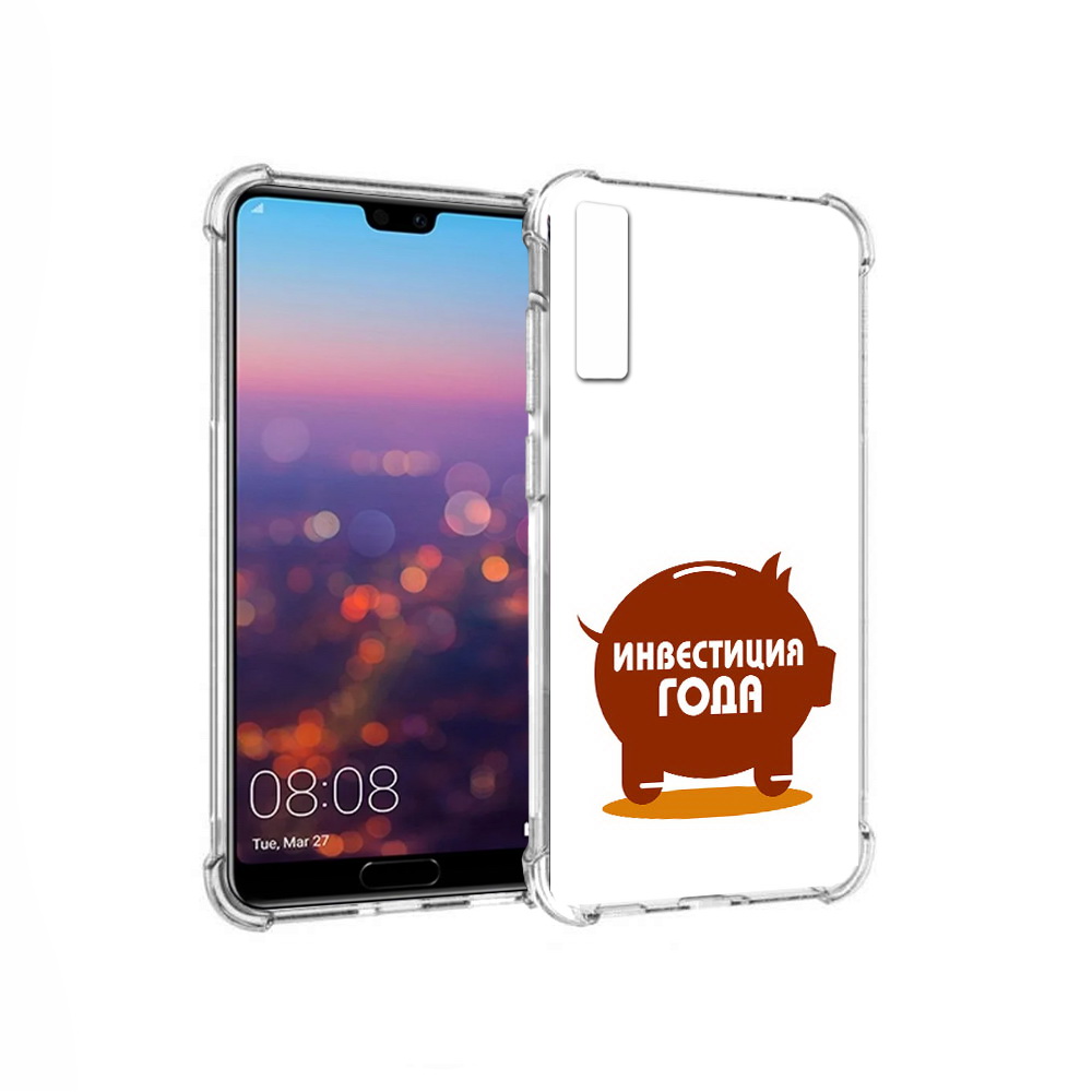 

Чехол MyPads Tocco для Huawei P20 Pro инвестиция (PT108144.28.376), Прозрачный, Tocco