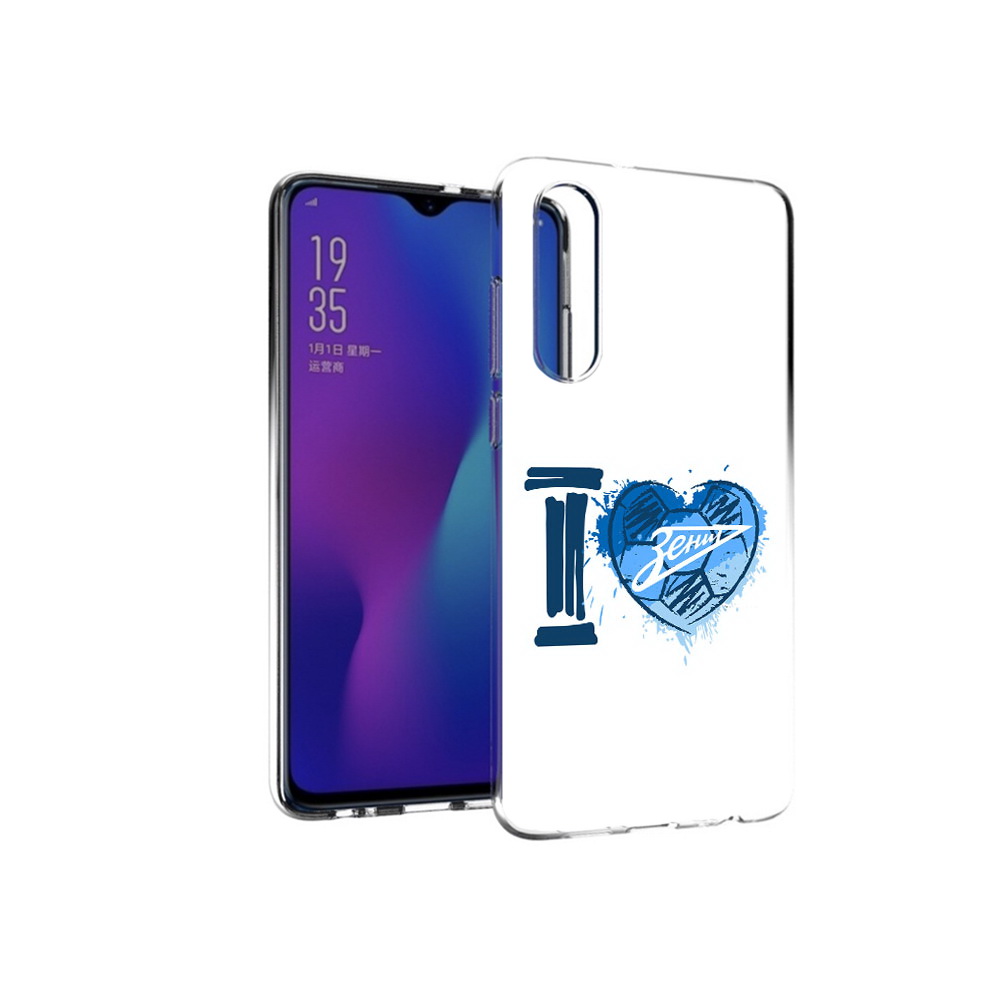 

Чехол MyPads Tocco для Huawei P30 ФК я люблю зенит, Прозрачный, Tocco