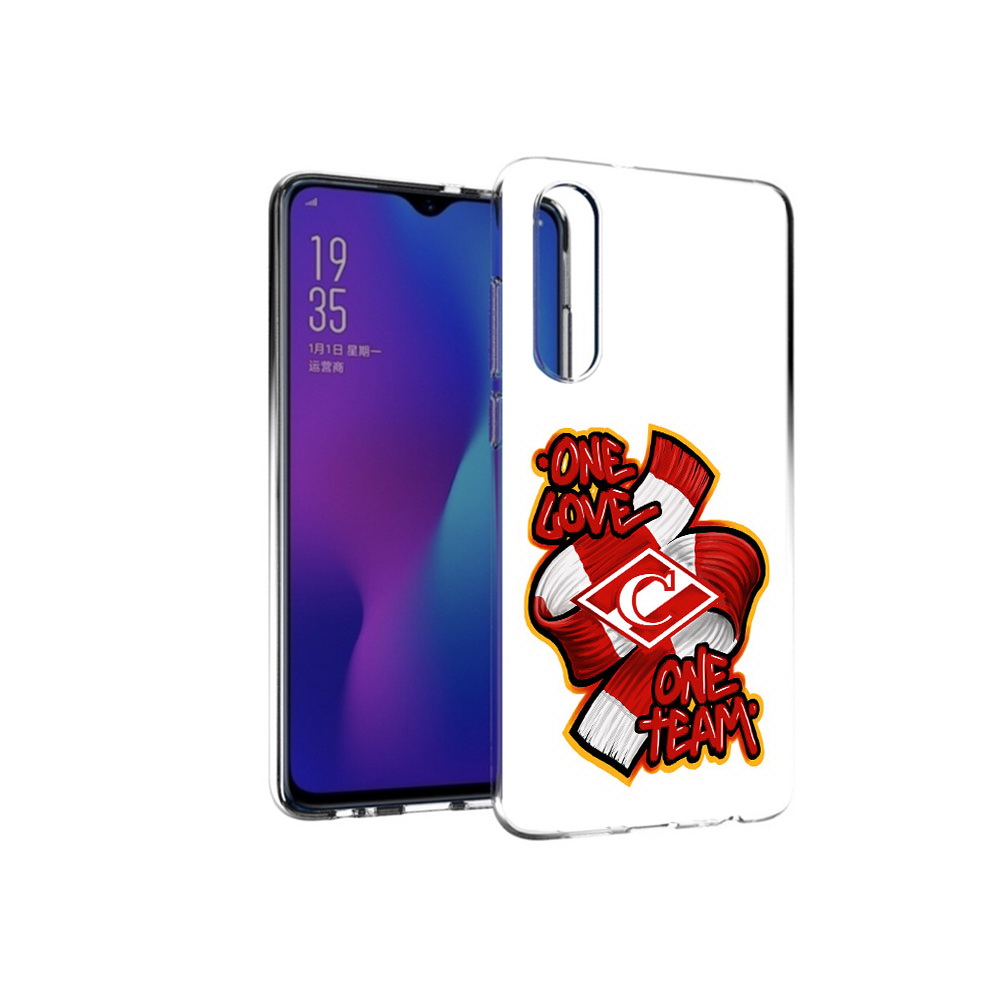 

Чехол MyPads Tocco для Huawei P30 ФК спарак 1 любовь, Прозрачный, Tocco