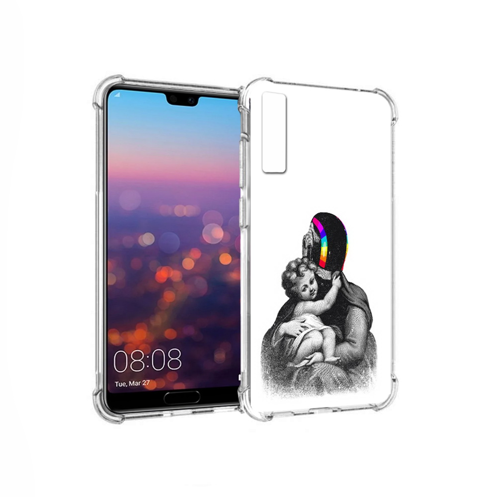 Чехол MyPads Tocco для Huawei P20 Pro защитник в шлеме (PT108144.28.350)