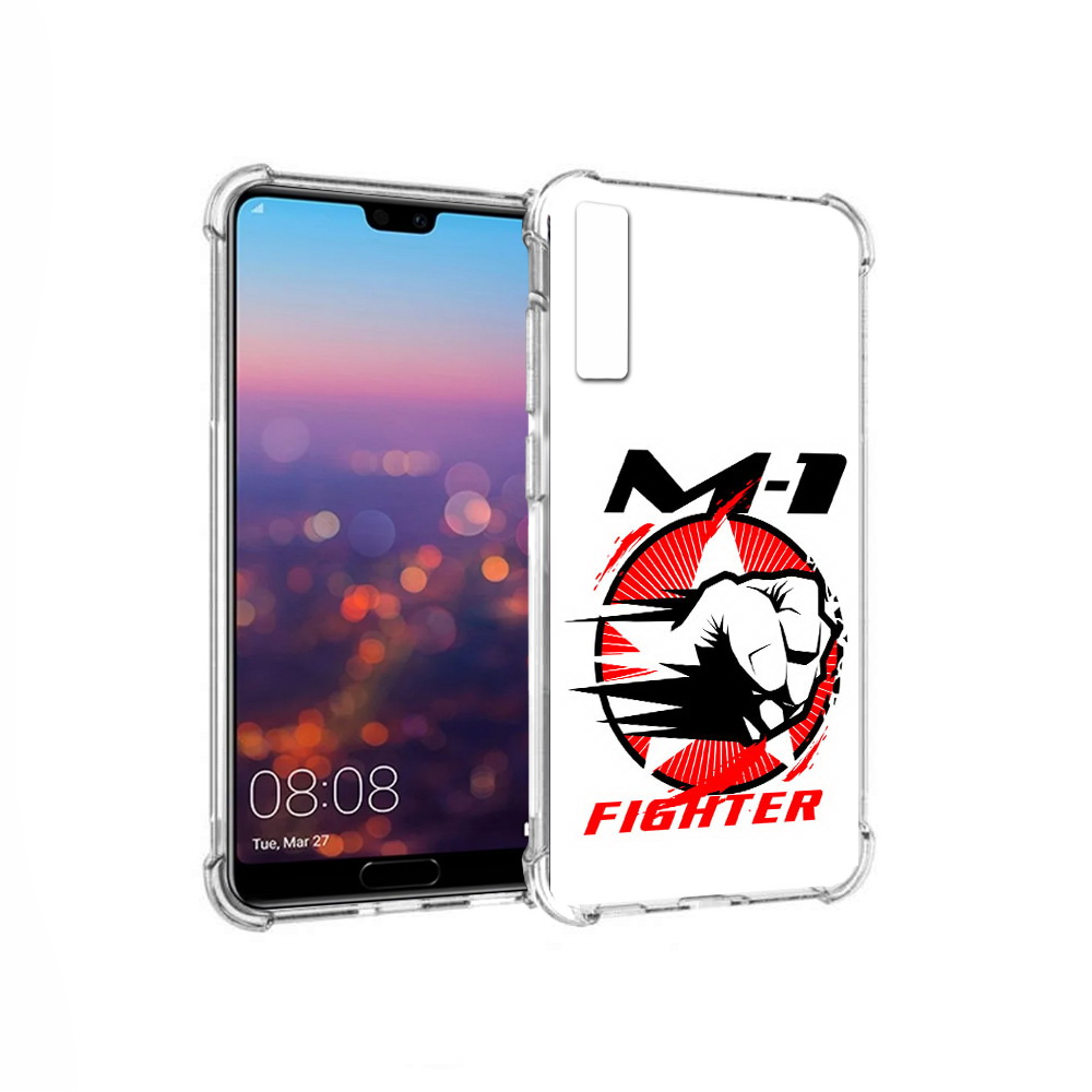 

Чехол MyPads Tocco для Huawei P20 Pro единоборства М-1 (PT108144.28.342), Прозрачный, Tocco