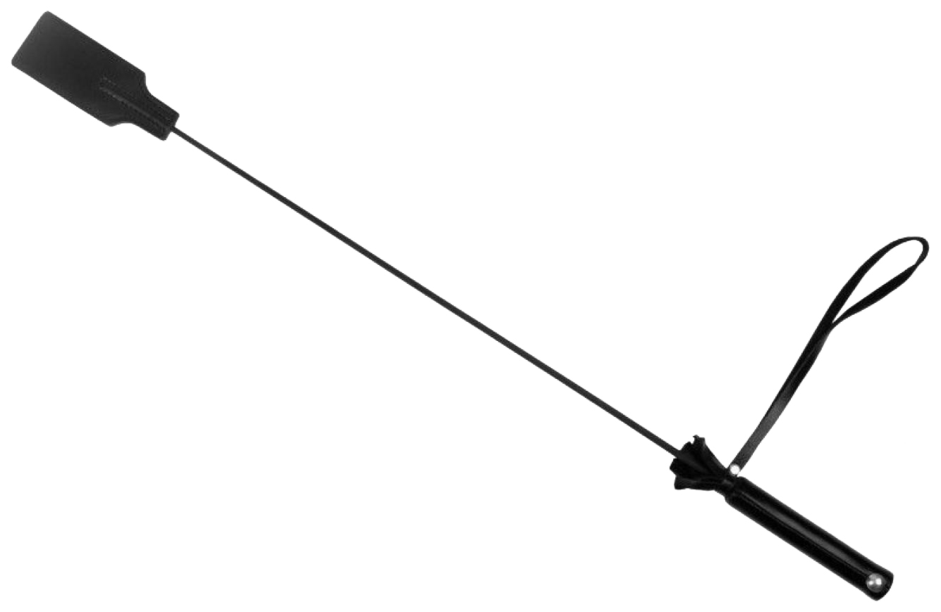 Черный классический стек с петлёй - 63 см.