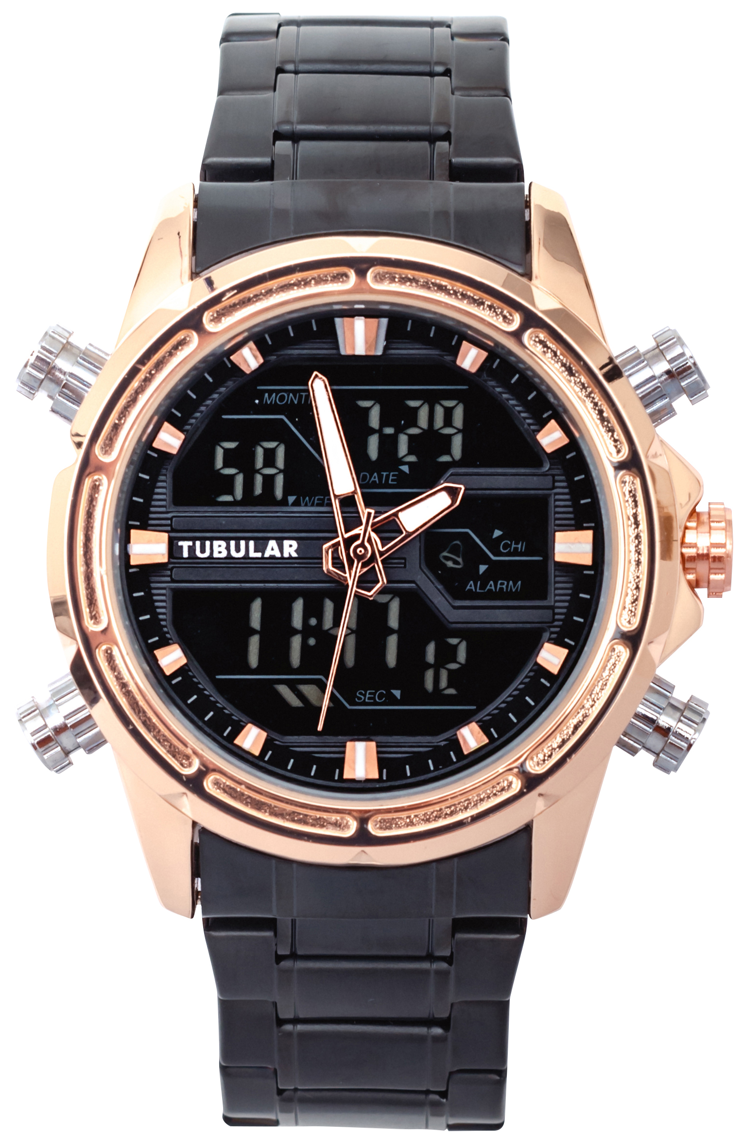 Наручные часы мужские TUBULAR 1003BGBG черные
