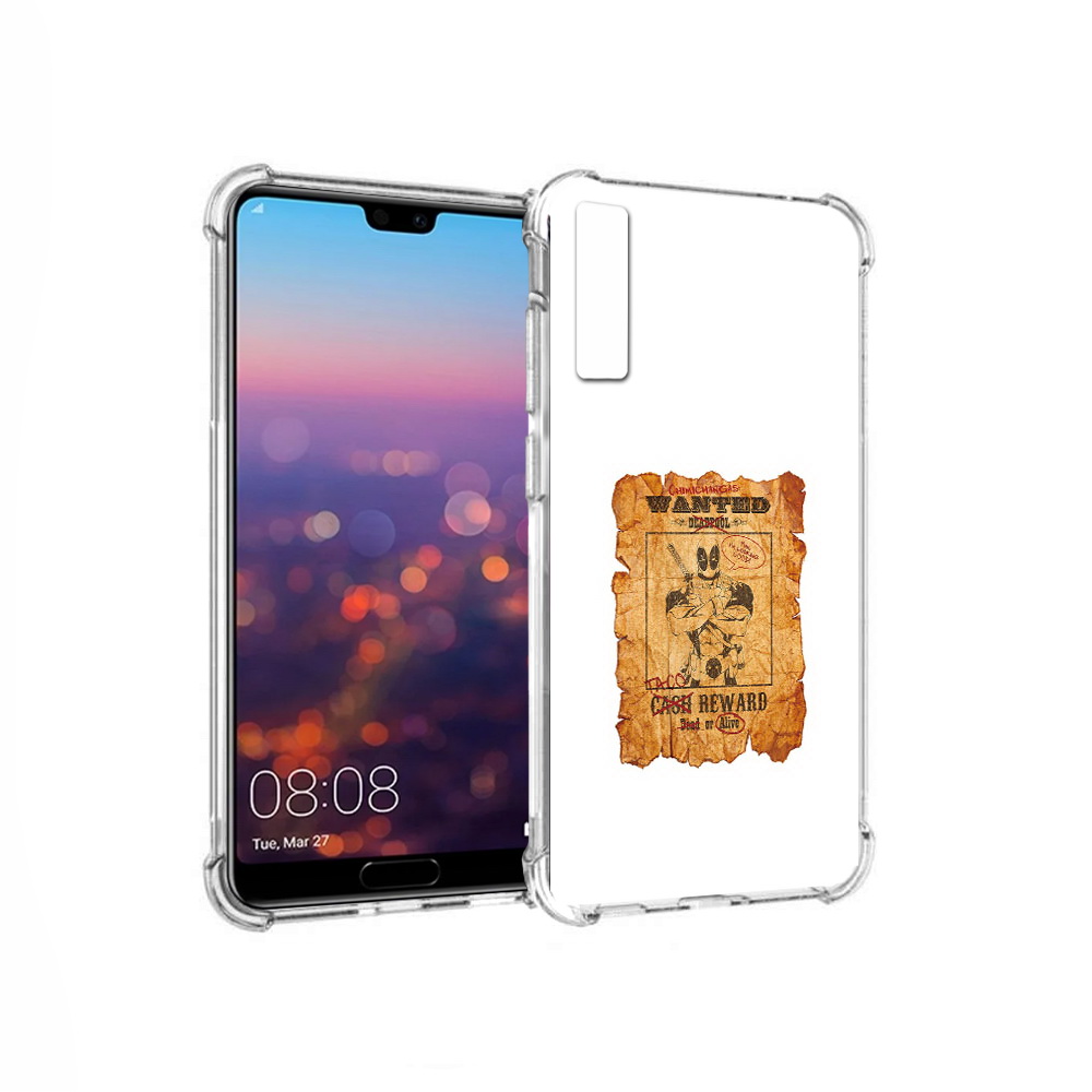

Чехол MyPads Tocco для Huawei P20 Pro дедпул (PT108144.28.317), Прозрачный, Tocco