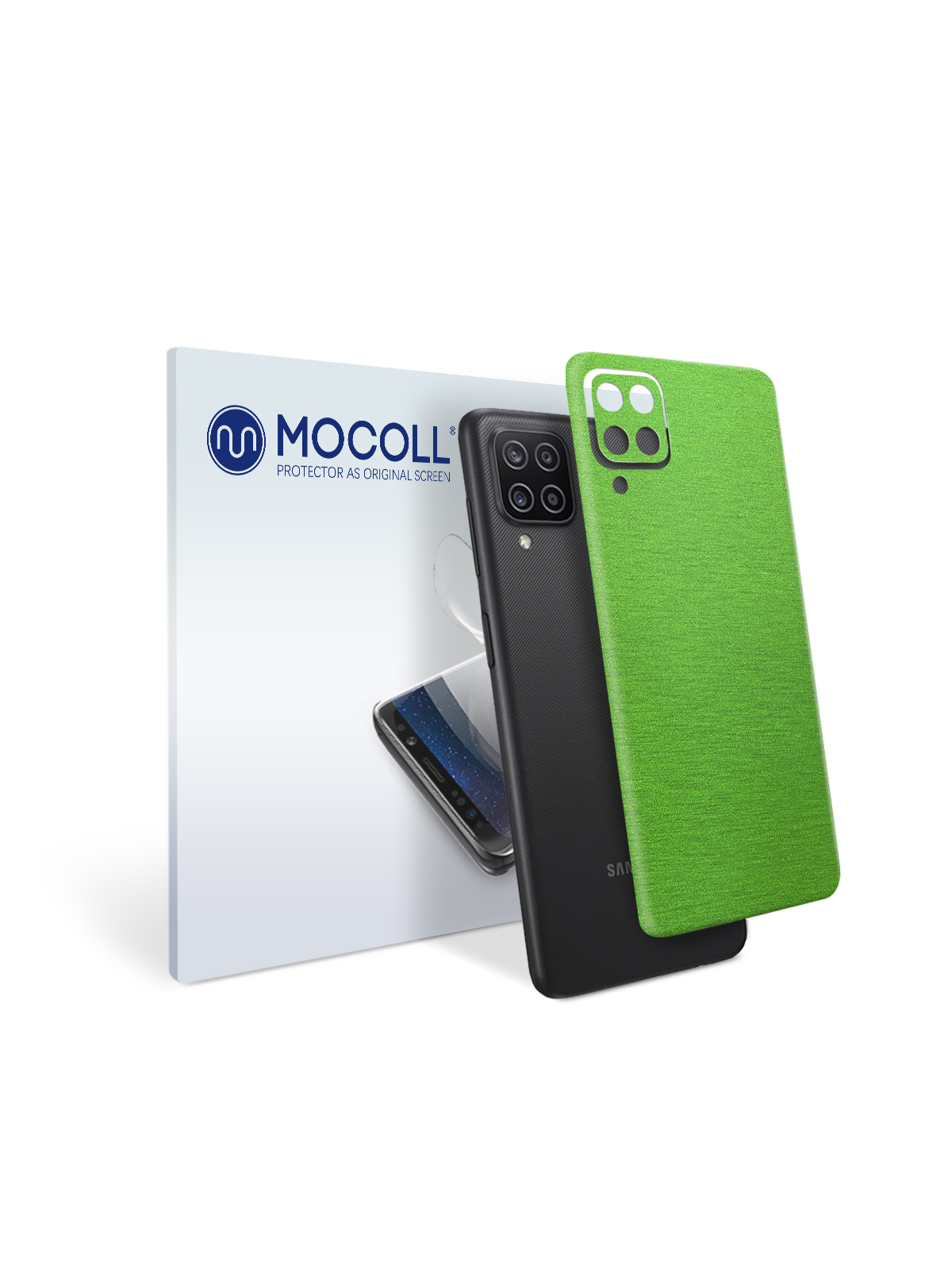 

Пленка защитная MOCOLL для задней панели Samsung Galaxy A42 5G Металлик Зеленый