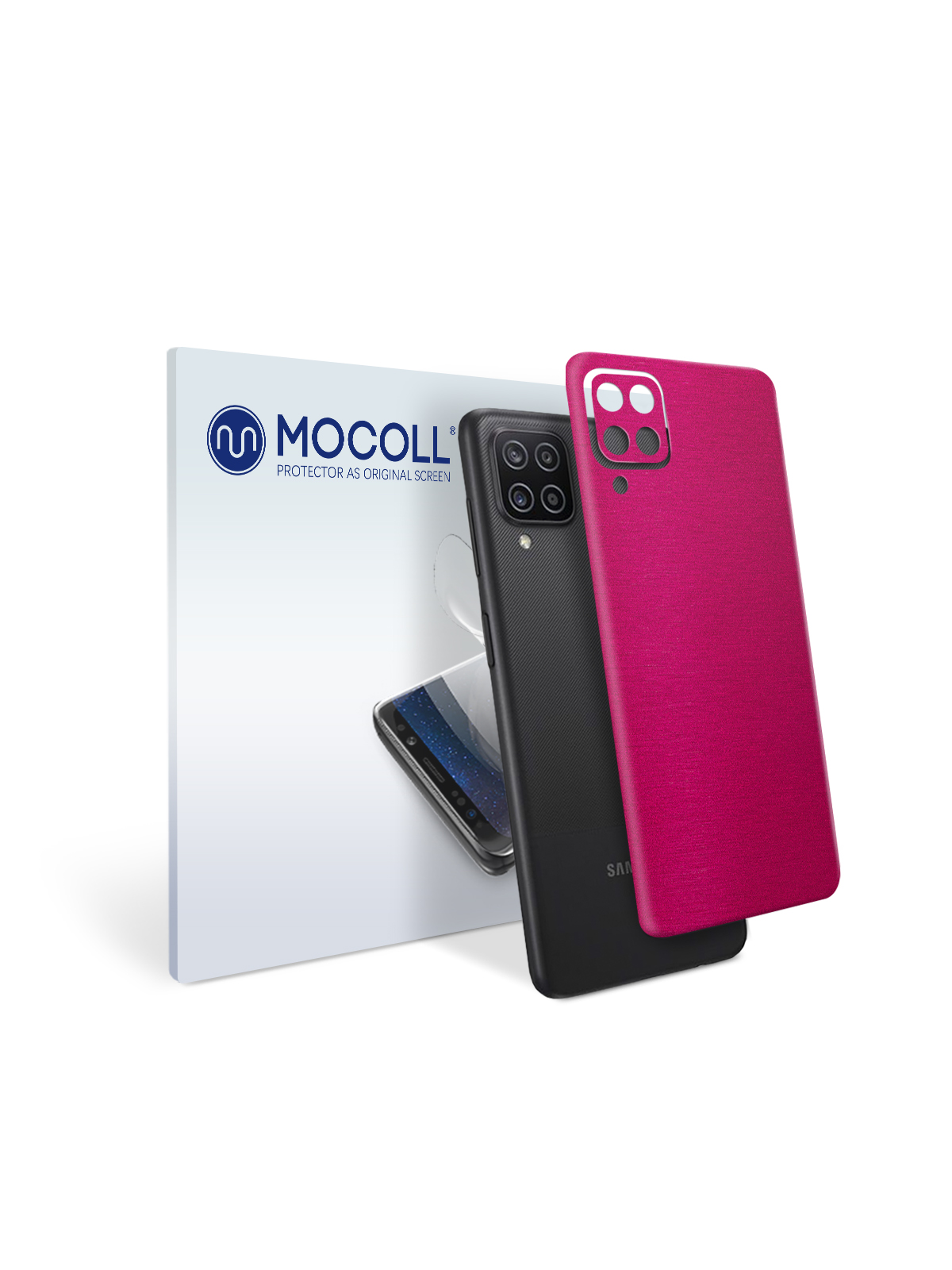 

Пленка защитная MOCOLL для задней панели Samsung Galaxy A42 5G Металлик Розовый