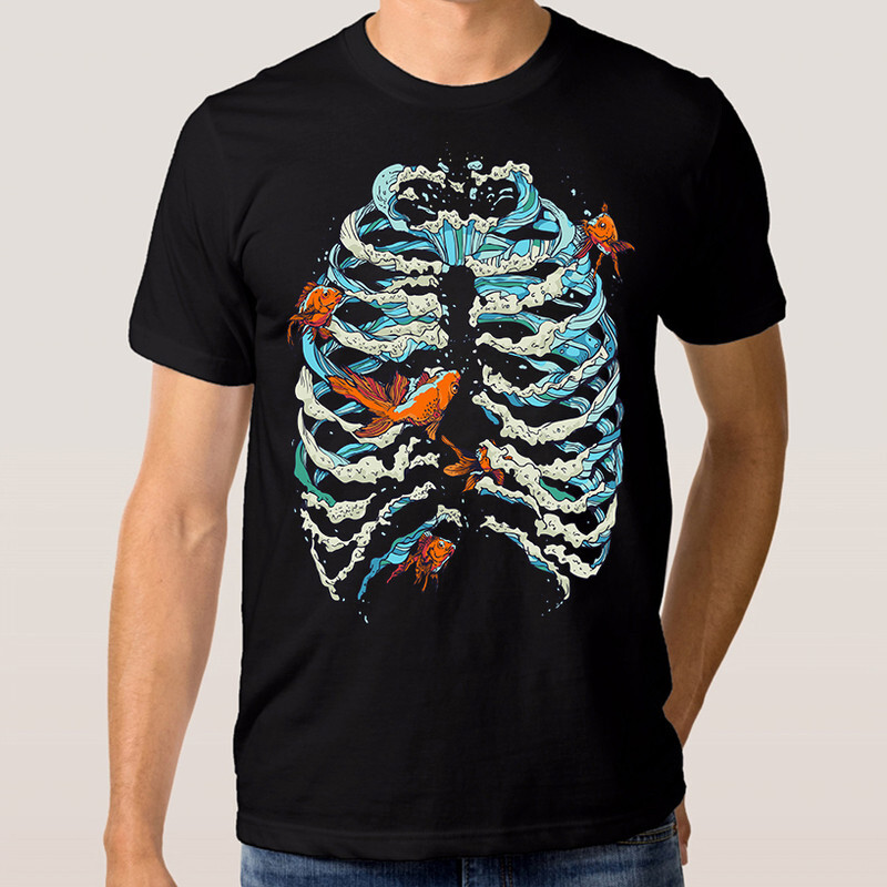 

Футболка мужская Dream Shirts Аквариум Внутри 555822222 черная L, Аквариум Внутри 555822222