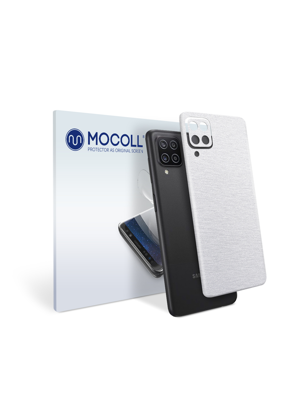 

Пленка защитная MOCOLL для задней панели Samsung Galaxy A42 5G Металлик Серебристый