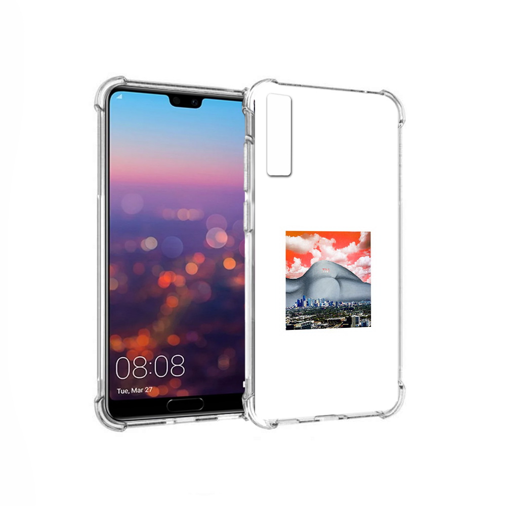 

Чехол MyPads Tocco для Huawei P20 Pro город с девушкой на фоне (PT108144.28.297), Прозрачный, Tocco