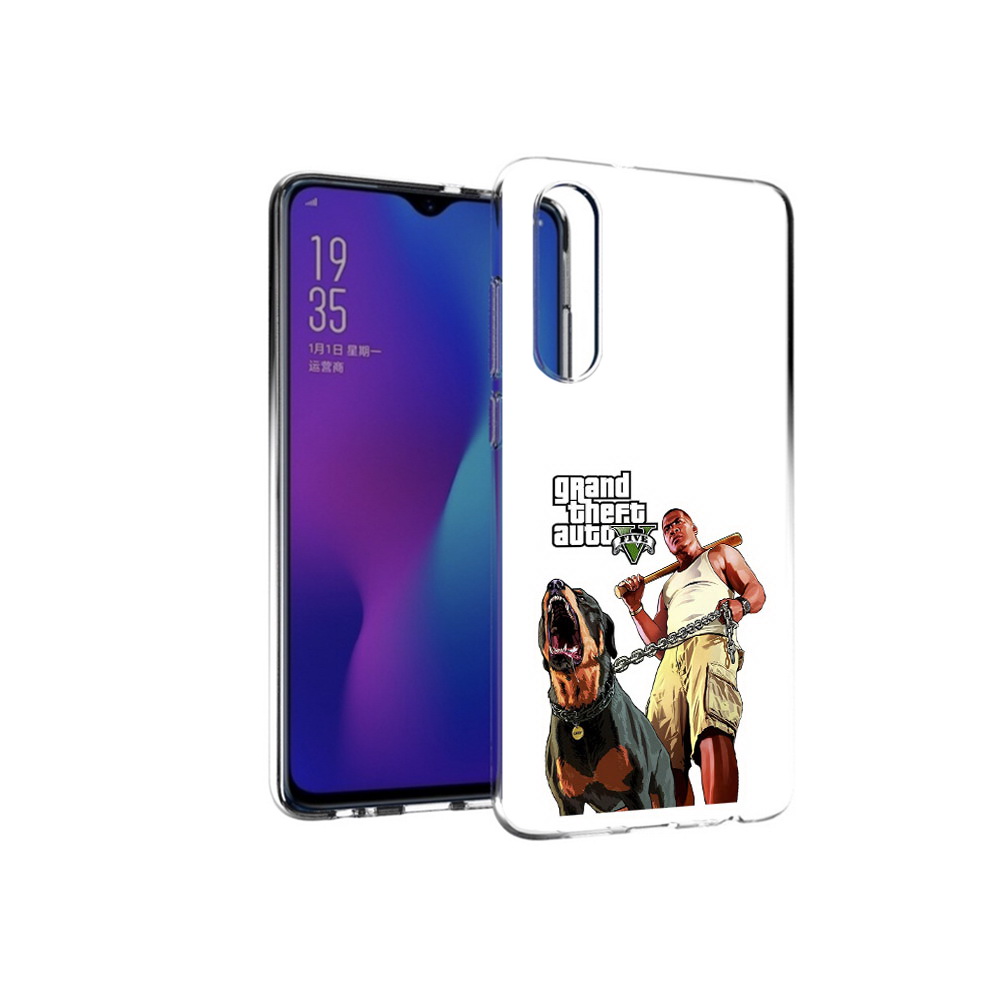 

Чехол MyPads Tocco для Huawei P30 GTA грозная собака, Прозрачный, Tocco