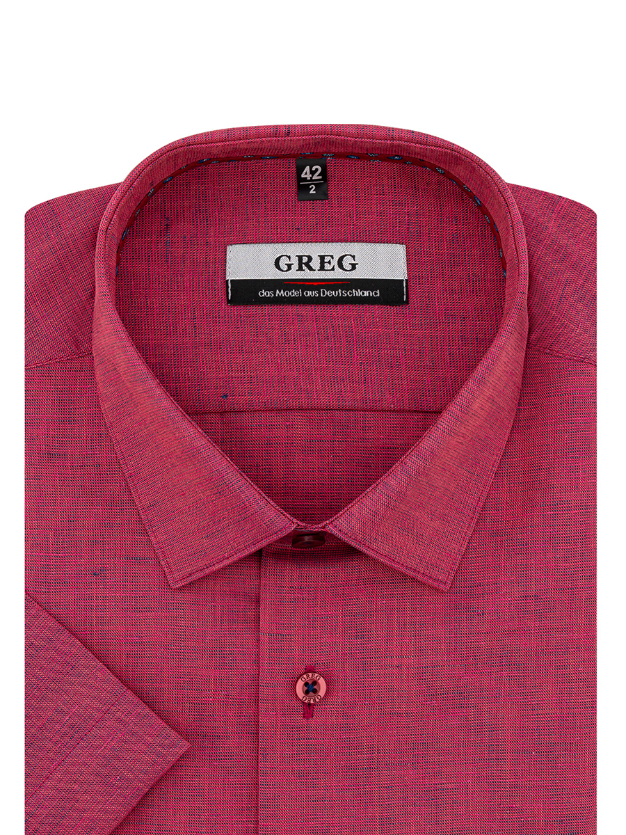 

Рубашка мужская Greg 00-00001348 розовая 39, Розовый, 00-00001348