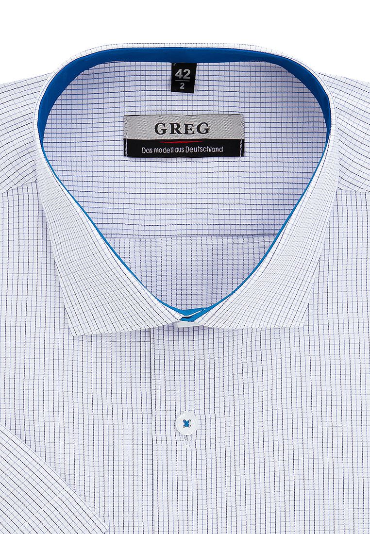 

Рубашка мужская Greg 01-00008161 голубая 38, Голубой, 01-00008161
