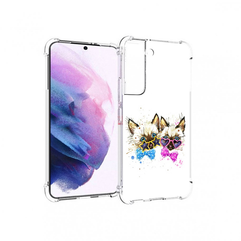 

Чехол MyPads Tocco для Samsung Galaxy S22 милые котята (PT194926.508.474), Прозрачный, Tocco