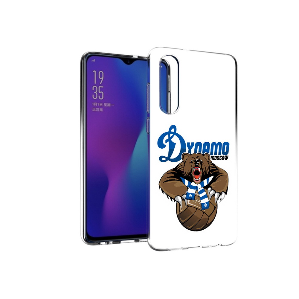 

Чехол MyPads Tocco для Huawei P30 ФК Динамо медведь, Прозрачный, Tocco