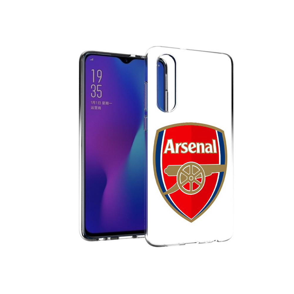 

Чехол MyPads Tocco для Huawei P30 ФК Арсенал логотип, Прозрачный, Tocco