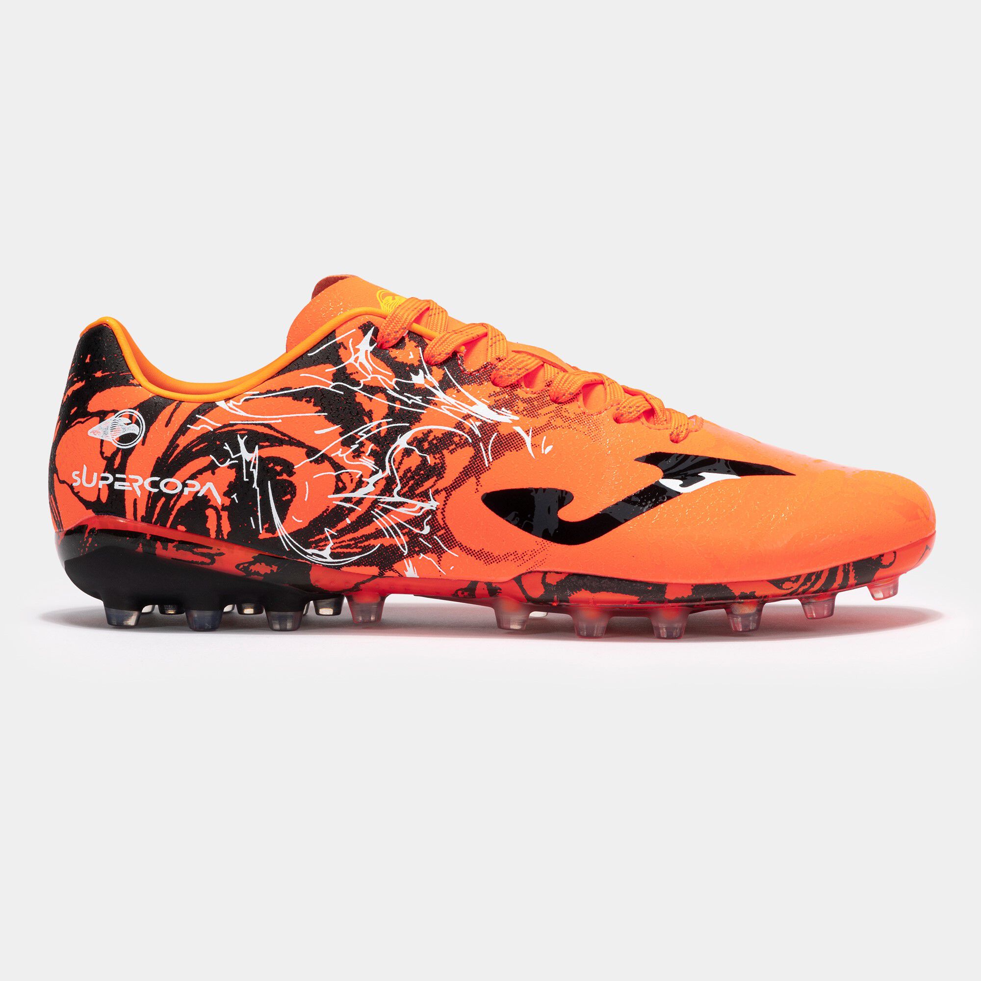 

Бутсы Joma SUPER COPA 2408 AG orange black 43 EU, Оранжевый, SUPER COPA 2408