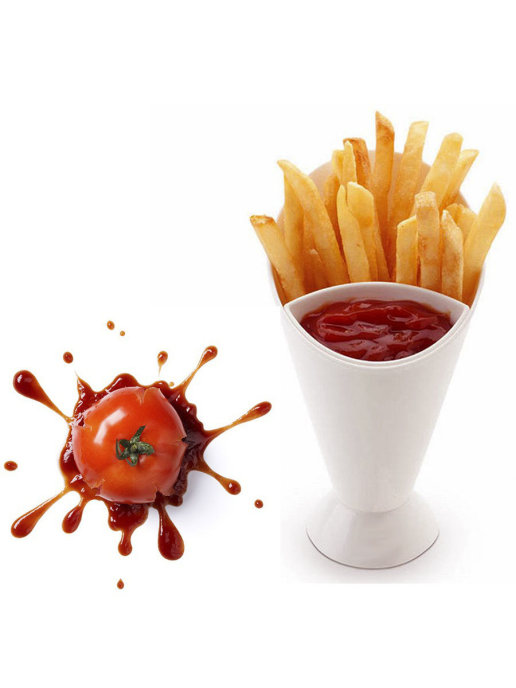 

Конус для картофеля фри Dipping Cone, Белый